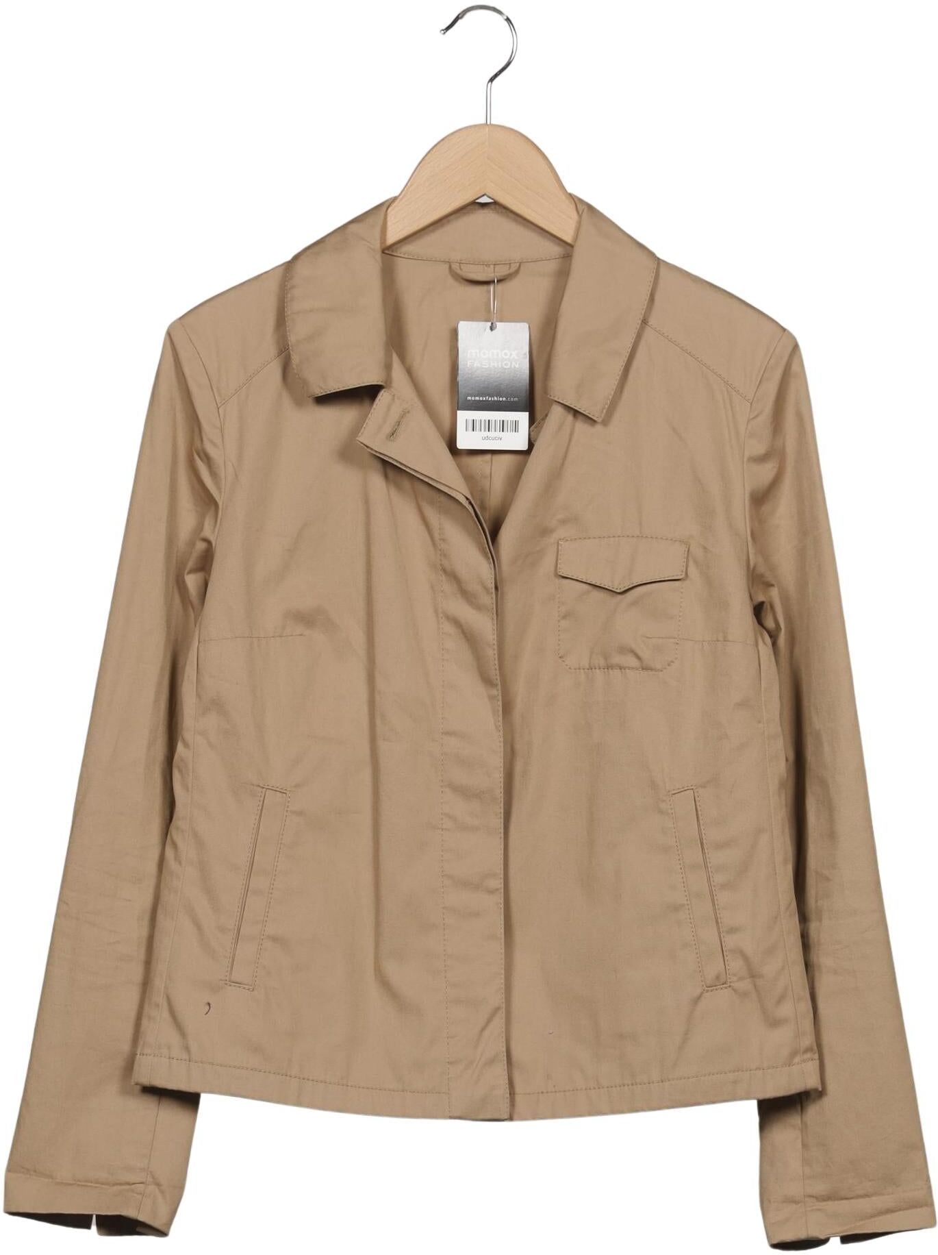 Prada Damen Jacke, Beige, Gr. EU 38 (IT 44), Baumwolle - Second Hand