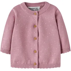 Tchibo - Name IT Strickjacke - Baby - Gr. 74 - lila