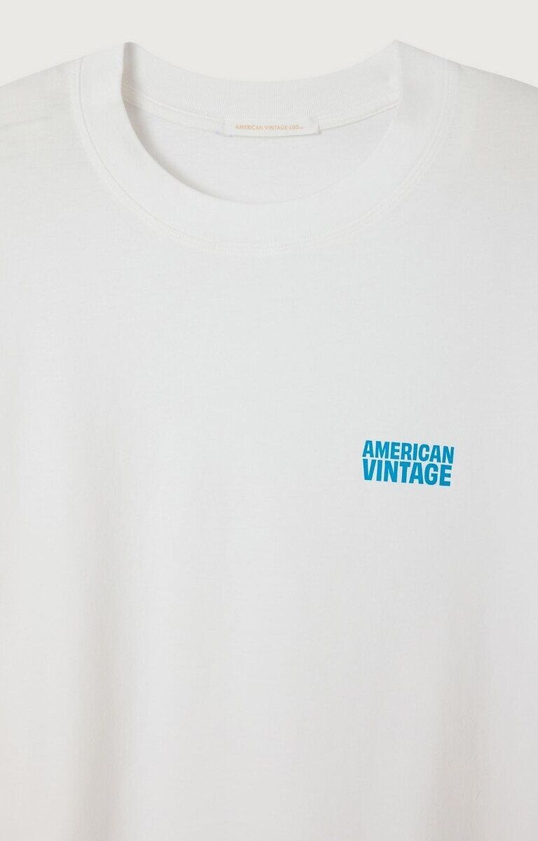 AMERICAN VINTAGE T-shirt mi long ample à manches longues col rond, GIXY