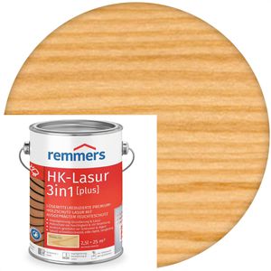 Remmers Holzlasur HK-Lasur 3in1 plus, 2,5l, außen, wetterfest, farblos