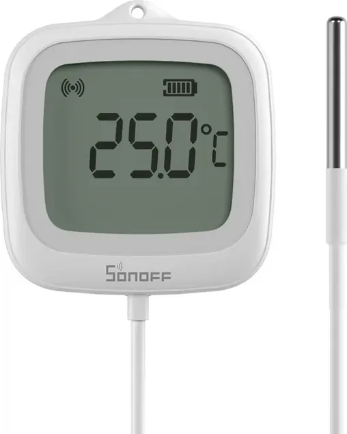 SONOFF IP65 Zigbee LCD Smart Thermometer (Probe Version) SNZB-02LD