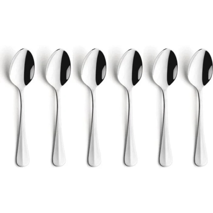 Amefa Baguette 6 Koffielepels Zilver