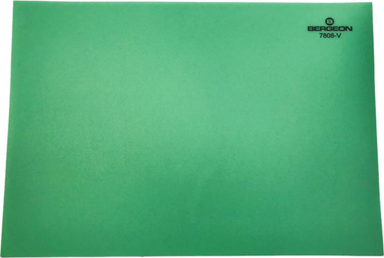 Bergeon 7808-V Groene Werkmat voor Horlogemakers - Antislip