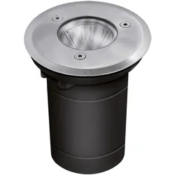 MegaLightLED Bodeneinbaustrahler Set, rund inkl. LED Leuchtmittel 5W IP67