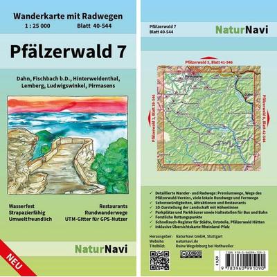 Pfälzerwald 7, Sonstige von , Naturnavi, 978-3-96099-109-0
