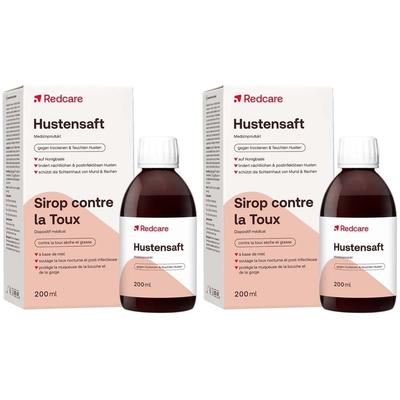 Redcare Hustensaft Doppelpack 2x200 ml