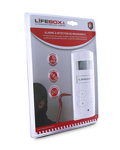 LifeBOX alarme14 Mini-alarm met bewegingsdetectie en codebeveiliging