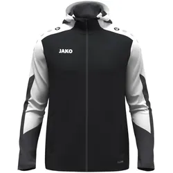 Jako Dynamic Trainingsjacke mit Kapuze - schwarz/weiß/grau - 3XL