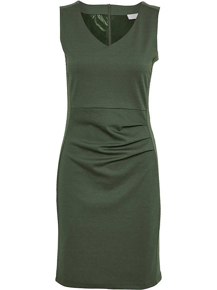 Kaffe Kleid "Sara" in Khaki - L