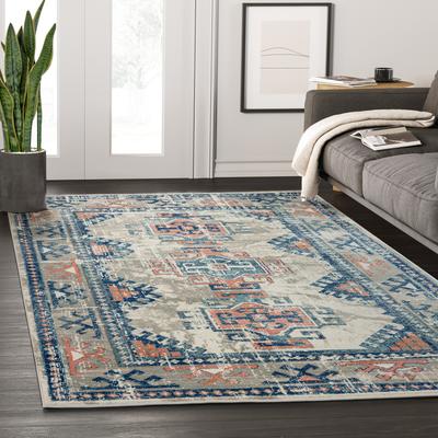 Abani Porto Collection Tribal Grey Area Rug