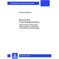 Bild und Text in der Anzeigenwerbung, Fachbücher von Mohamed Beaizak