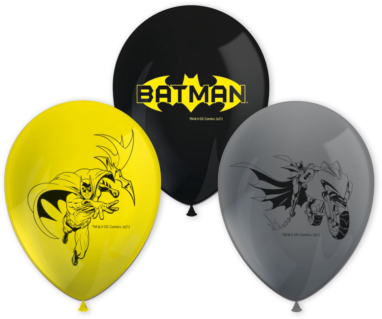 Procos Batman Latex Ballon - 46 cm - Decoratie voor Verjaardag