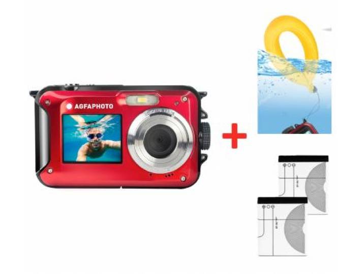 Agfaphoto - Appareil Photo Compact Pack Realishot Waterproof Wp8000 Ro