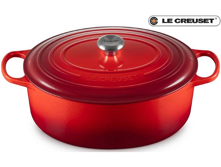 LE CREUSET Bräter SIGNATURE gusseisen orange