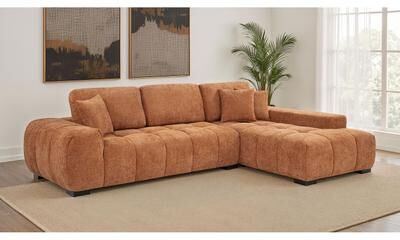 Coaster Octavia Upholstered Sectional Chaise Sofa