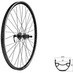 Kellys, Laufräder, (Hinterrad, 26")