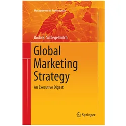 Global Marketing Strategy, Fachbücher von Bodo B. Schlegelmilch
