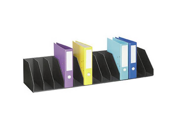 Trieur 13 cases fixes largeur 112 cm noir