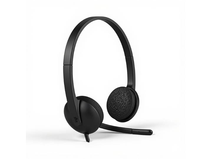 Logitech H340 USB-headset zwart, bedraad