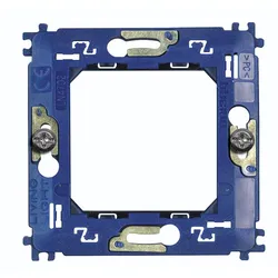 Legrand LN4702 Kunststoff-Tragring 2-modulig für LIVINGLIGHT-Einsätze mit Schraubbefestigung