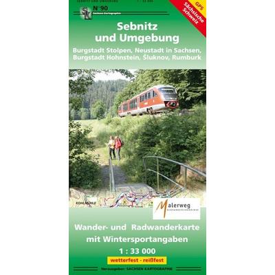 Sebnitz und Umgebung, Sonstige von , Sachsen Kartographie, 978-3-86843-090-5