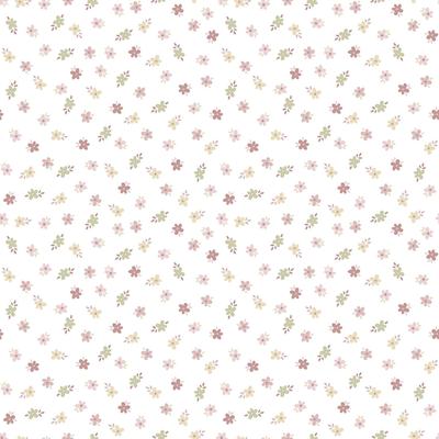 Galerie Wallcoverings Little Explorers 2 Five Leaf Flower Non-woven Matte Wallpaper Roll