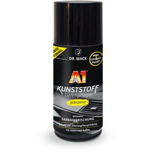 Dr.Wack Kunststoffpflege A1 Tiefenpfleger glänzend, 2780, für innen & außen, 250ml