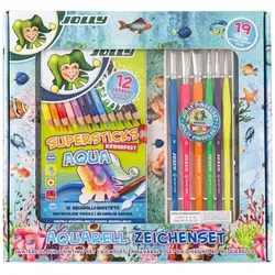 Jolly, Künstlerfarbe + Bastelfarbe, Aquarell Zeichenset