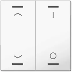 MDT Tastwippe KNX studioweiß glänzend Kunststoff TAL-63W2C04.02