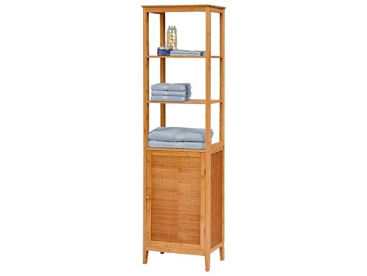 Badezimmer-Aufbewahrungssäule SANYA Braun