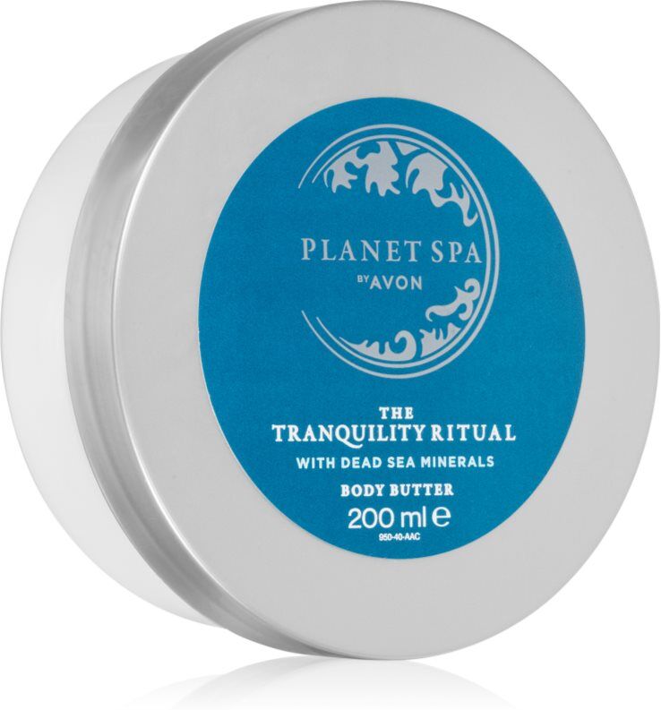Avon Planet Spa The Tranquility Ritual crème hydratante corps aux minéraux de la mer Morte 200 ml