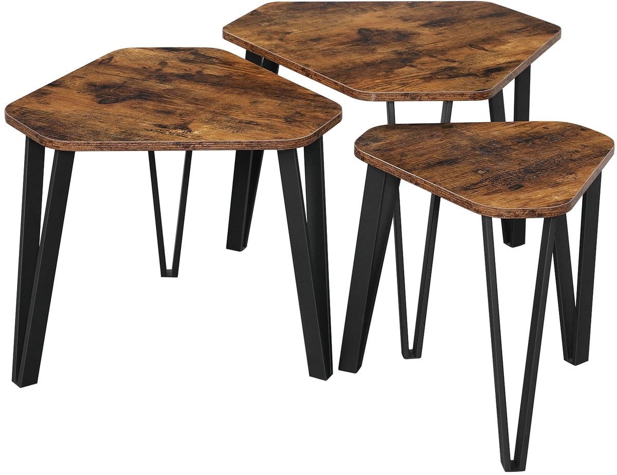 House of Balance Bijzettafel Set met Nested Tops
