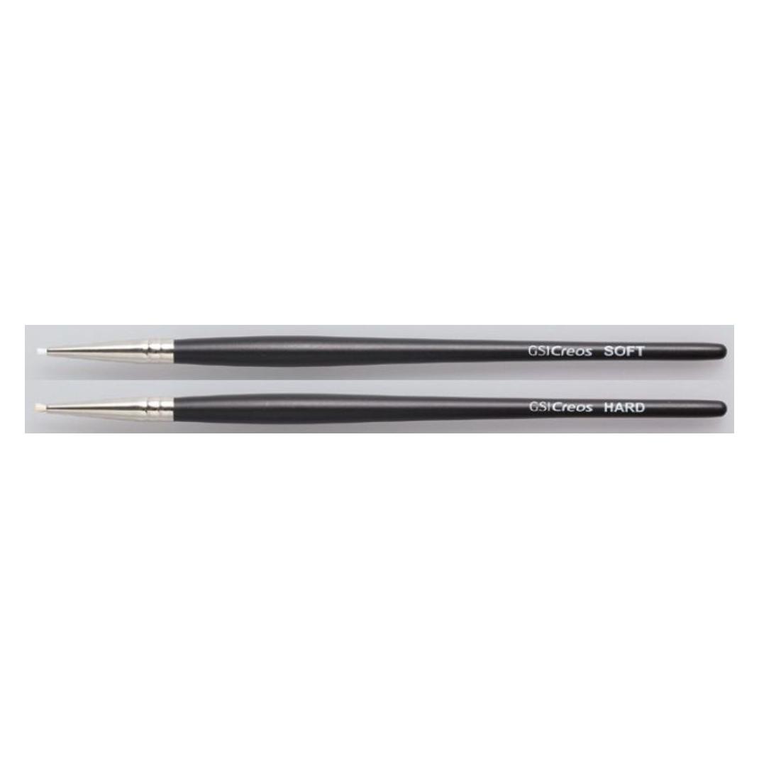 GSI Creos MB35 G Tool Mr. Weathering Brush Set, Extra Small, 1 Soft and Hard Hobby Painting Tool (MB-35)