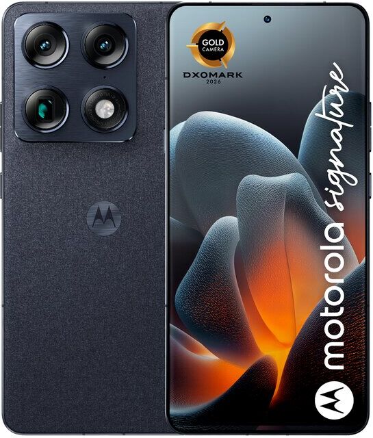 SMARTPHONE MOTOROLA SIGNATURE 512GB PRETO