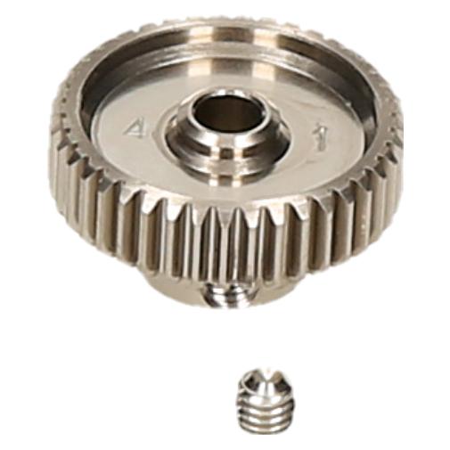 HB Racing ALUMINUM RACING PINION GEAR 41 TOOTH (64 PITCH) (76541)