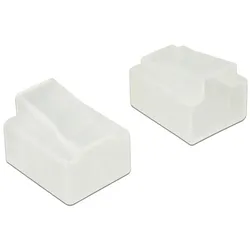 DELOCK Staubschutz für RJ45-Stecker 10 St. transparent