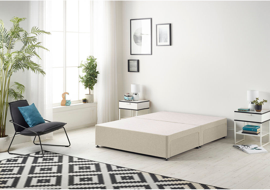 17 Stories Fayetta Bed Natural Super King (6')
