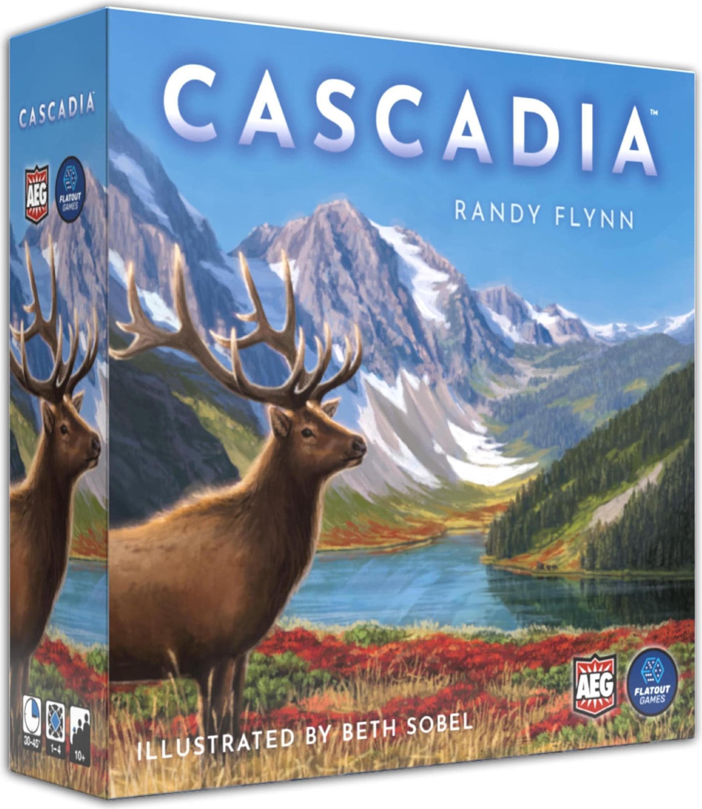 Asmodee Cascadia bordspel voor spelers vanaf 10 jaar