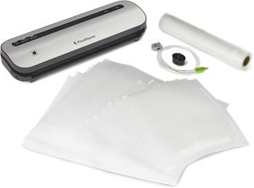 FoodSaver VS1260 Space Saving Vacuum Sealing System in Silver