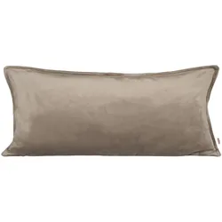 KISSENHÜLLE Samt&Sonders taupe 30/70 cm