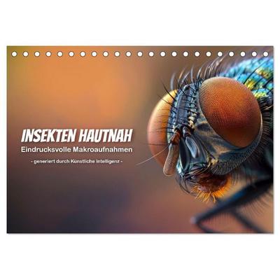 Insekten hautnah (Tischkalender 2027 DIN A5 quer), CALVENDO Monatskalender
