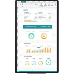 Samsung Smart M9 – M90F (3840 x 2160 Pixel, 32"), Monitor, Silber