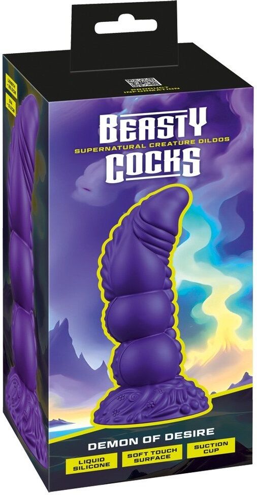 Beasty Cocks Dildo en silicone doux avec ventouse pour stimulation intense