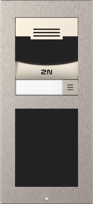 2N IP-Verso 2.0 basisunit met camera, zilverkleurig