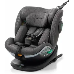 Babyauto, Kindersitz, Xperta i-Size autostoel - 360 met isofix - Dobby Grey (Reboarder, ECE R129/i-Size Norm)