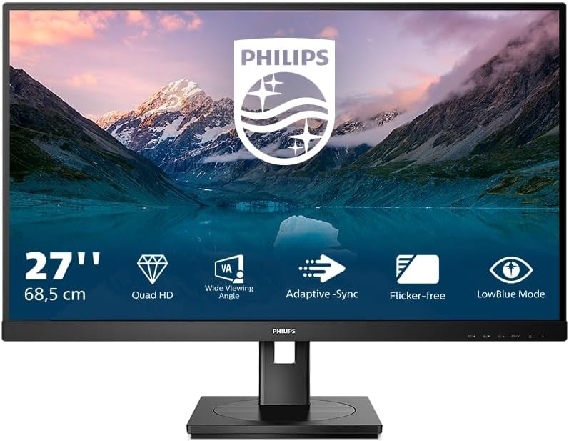 Philips S-Line 275S9JML 27 Zoll WQHD VA LED 16:9 75 Hz Office Monitor 275S9JML/00