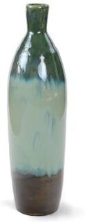 "Euro Ceramica Patina 20.5"" Stoneware Bottle Vase"