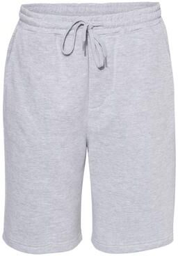 Independent Trading Co. IND20SRT Men's Midweight Fleece Shorts in Grey Heather size 2XL   Cotton/Polyester Blend
