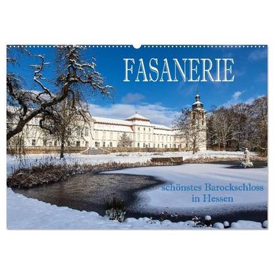 Fasanerie - schönstes Barockschloss Hessens (Wandkalender 2027 DIN A2 quer), CALVENDO Monatskalender