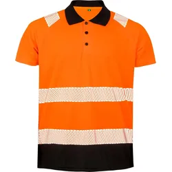 Result Genuine Recycled Herren Sicherheits Polo Warnschutz-Polo R501X